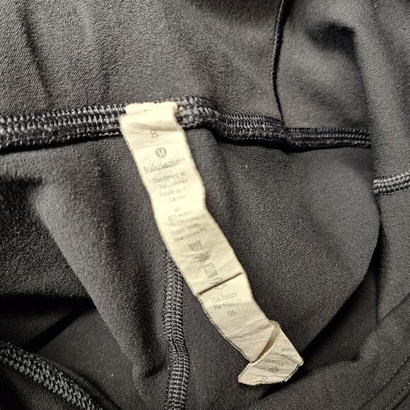 Lululemon Nulu High-rise Align tight 25" crop gray preforated ankle leggings 8 - Picture 5 of 5